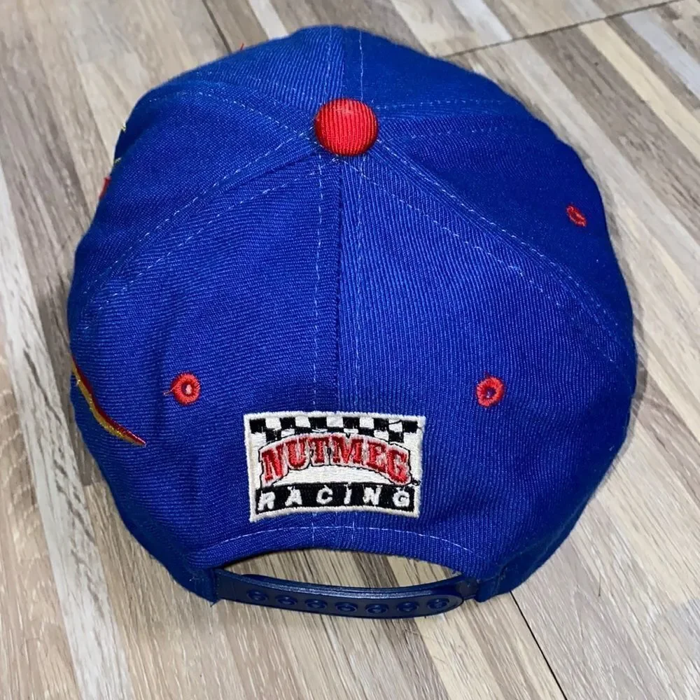 NASCAR hat vintage race Nutmeg cap 90s Blue Jeff Gordon #24 Snapback Cap color
